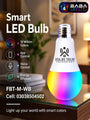 Smart WiFi RBG Bulb With 16 Million Colours..