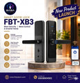 Fix By Tech Smart Door Lock – Fingerprint, PIN, IC Card & App Control..